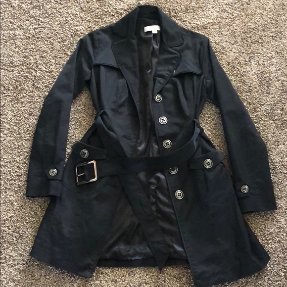 New York & Company Jackets & Blazers - NY&Co. Black Long Coat